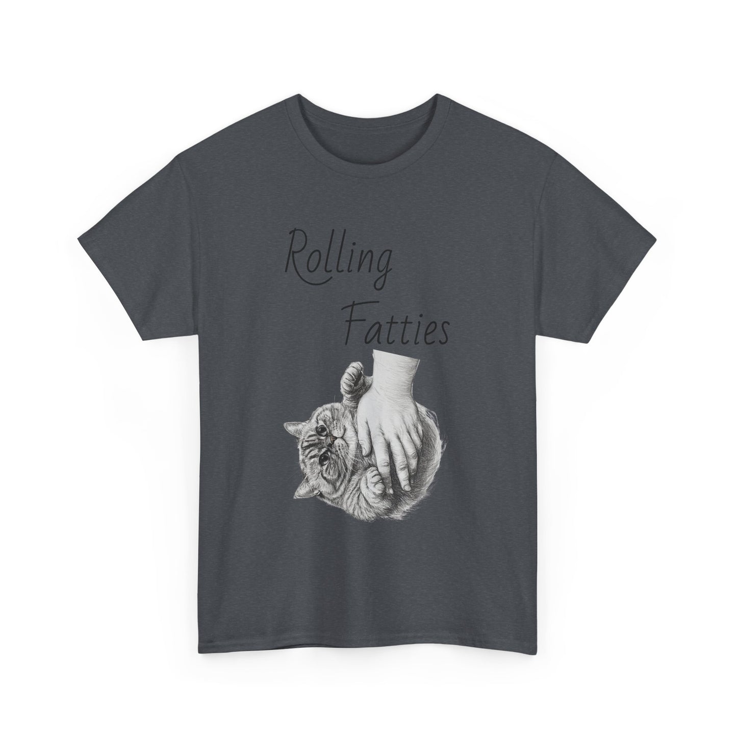 Cat Rolling Fatties T-shirt