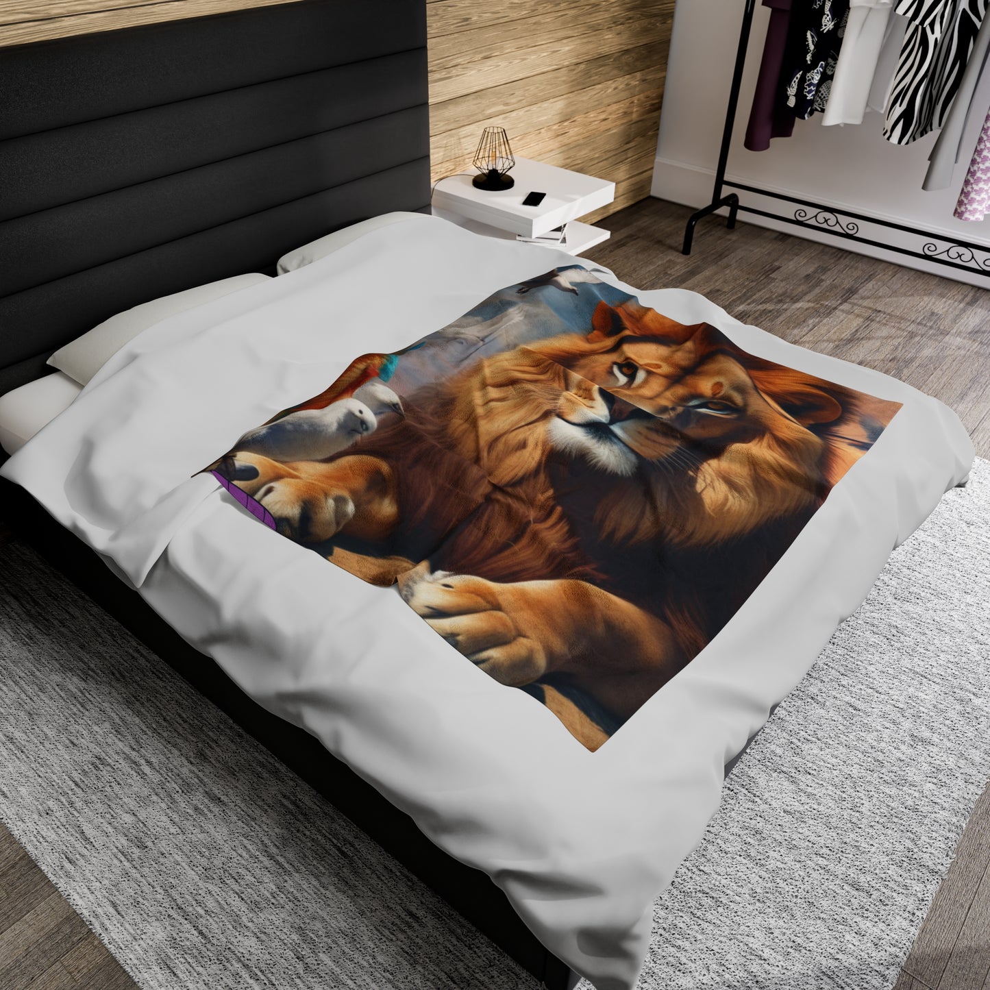 Lion Plush Blanket