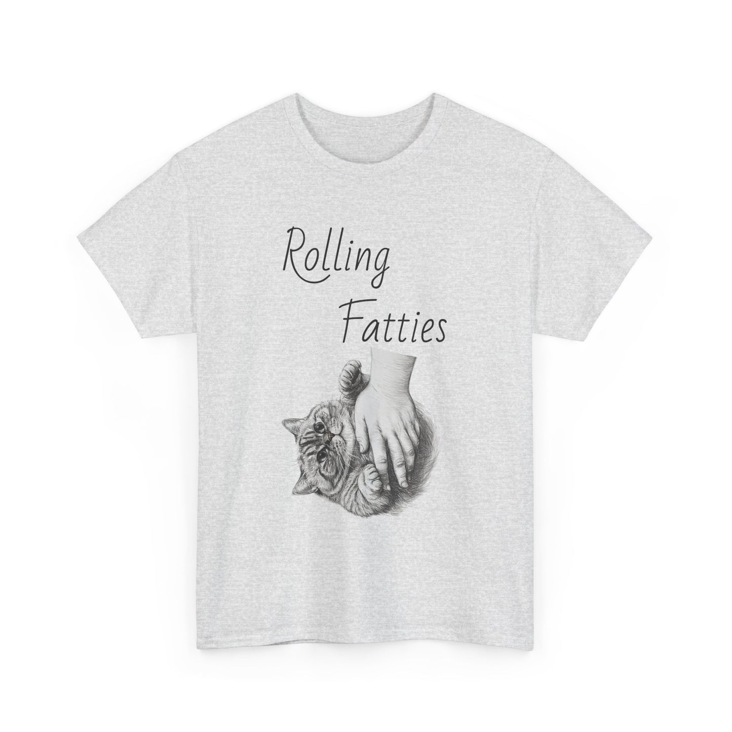 Cat Rolling Fatties T-shirt