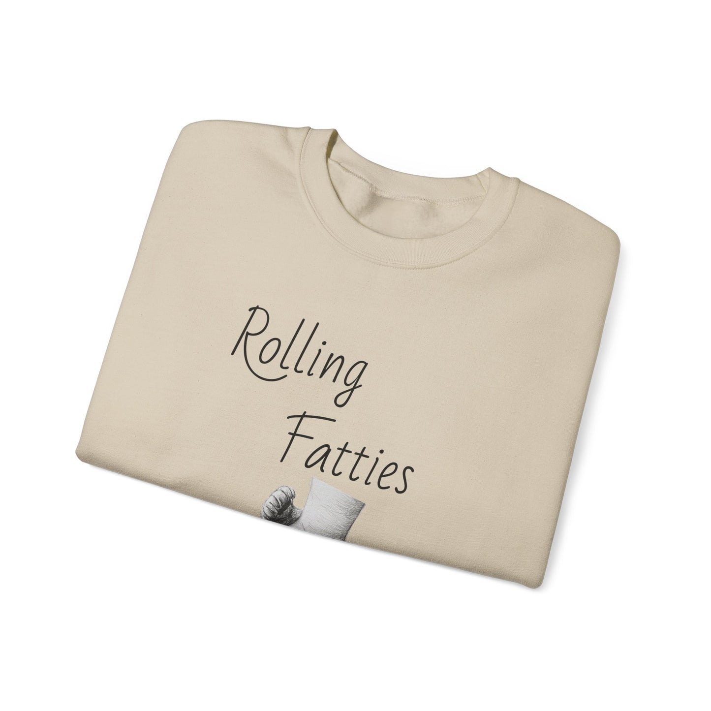Cat Sweatshirt - Rolling Fatties Design