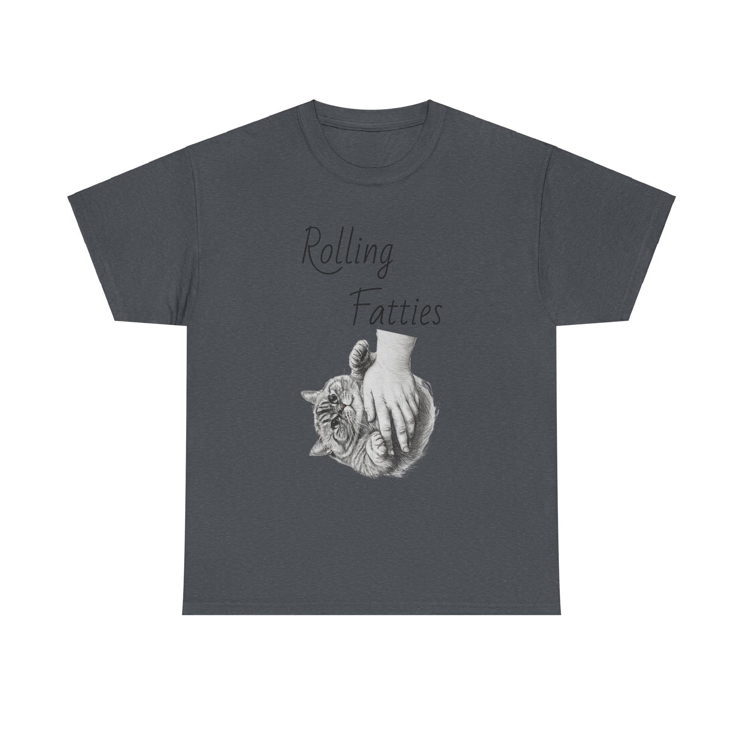 Cat Rolling Fatties T-shirt