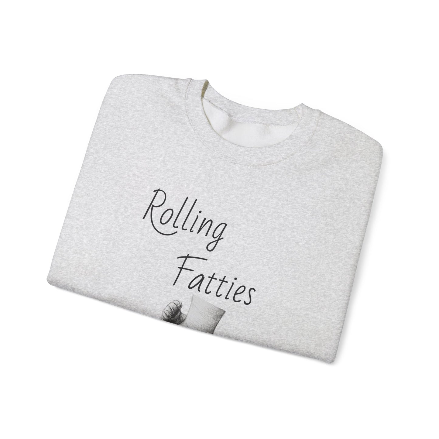 Cat Sweatshirt - Rolling Fatties Design