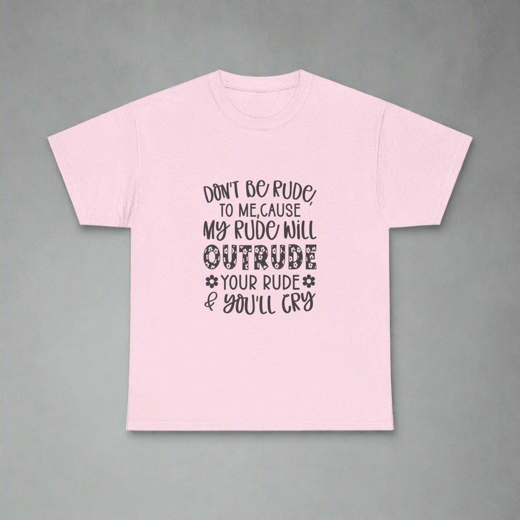 Rude T shirt - Verdic's vibes