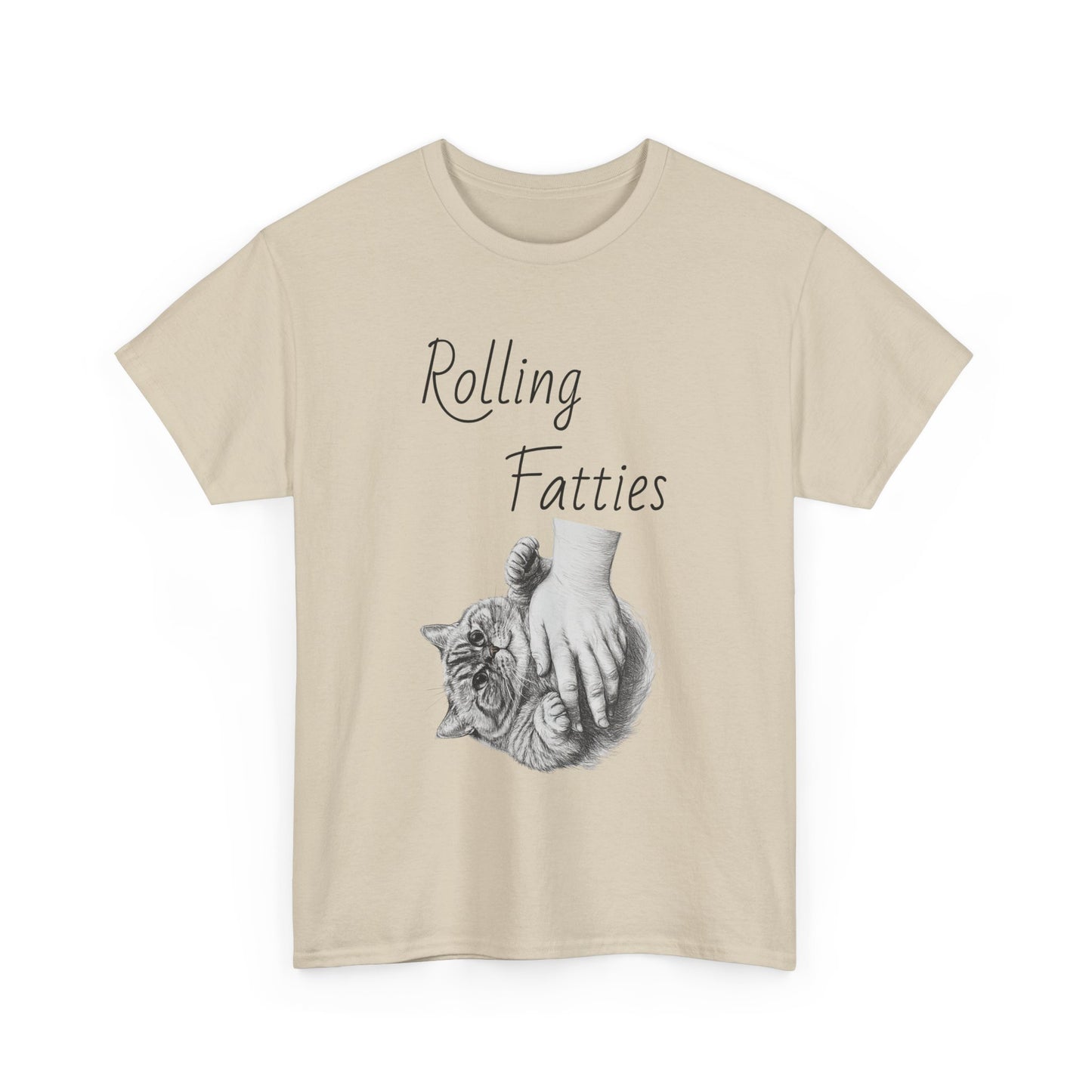 Cat Rolling Fatties T-shirt