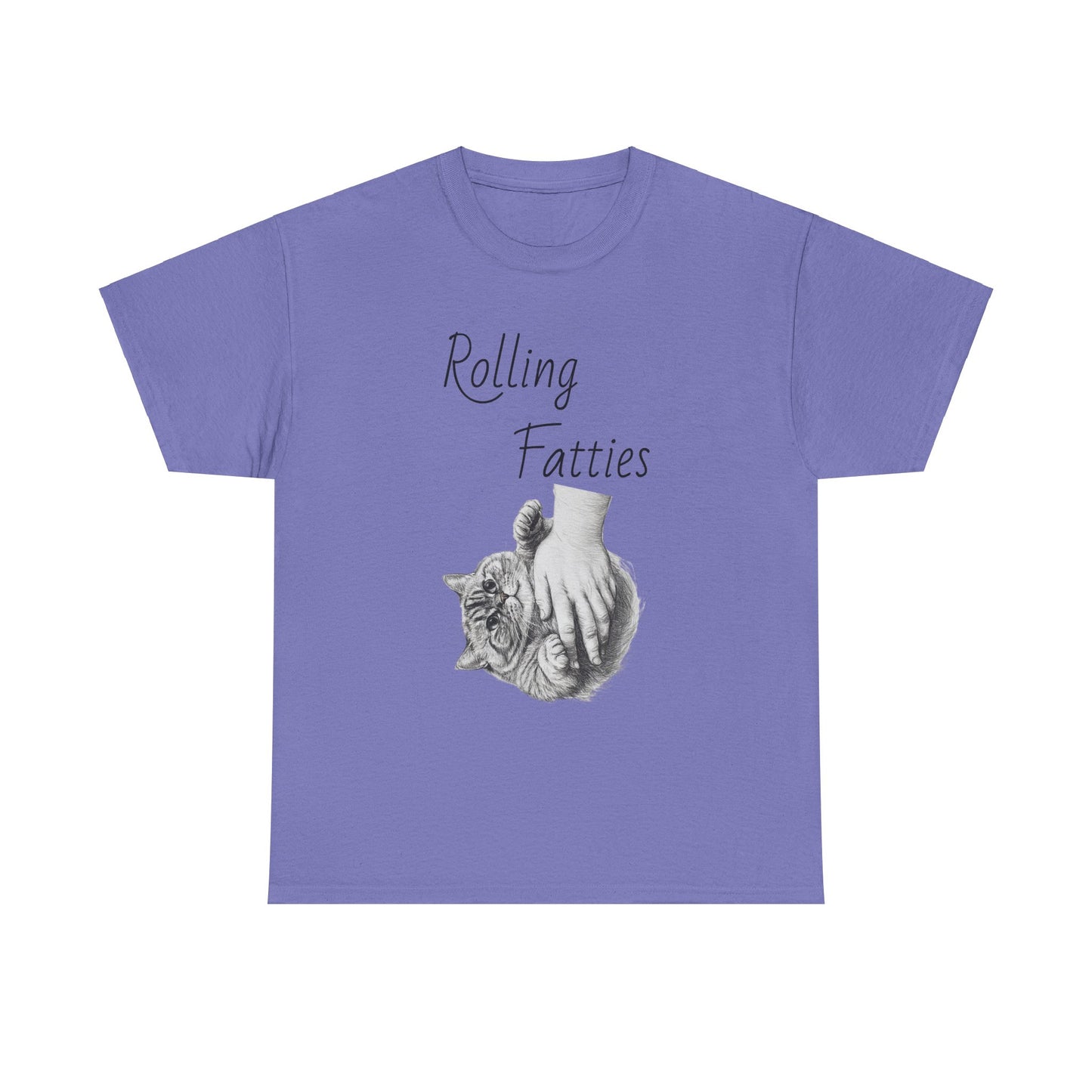 Cat Rolling Fatties T-shirt