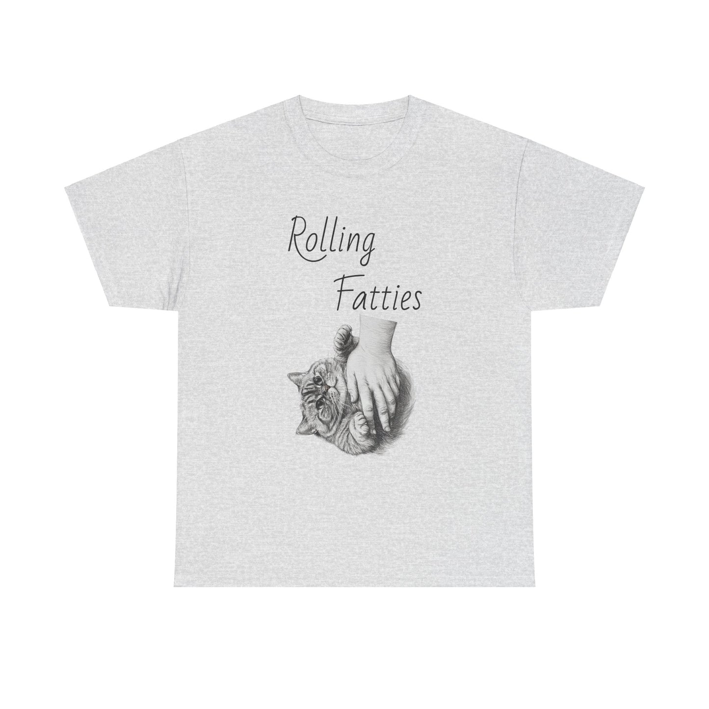 Cat Rolling Fatties T-shirt