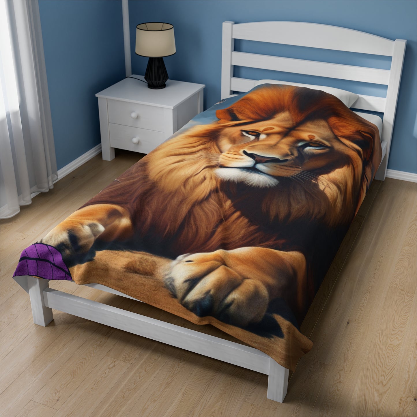 Lion Plush Blanket