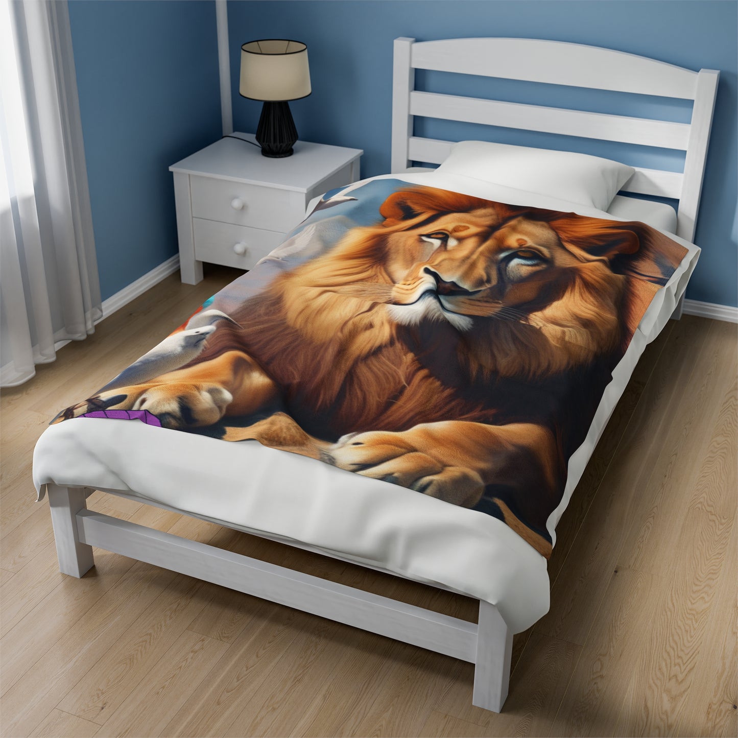 Lion Plush Blanket