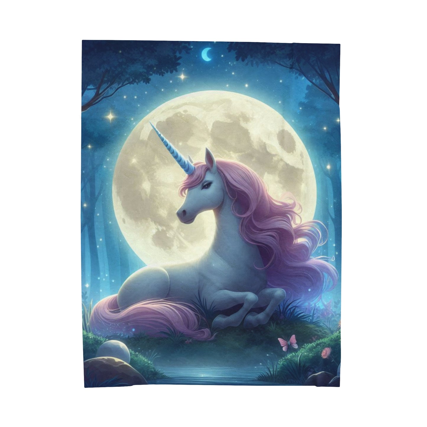 Unicorn Plush Blanket