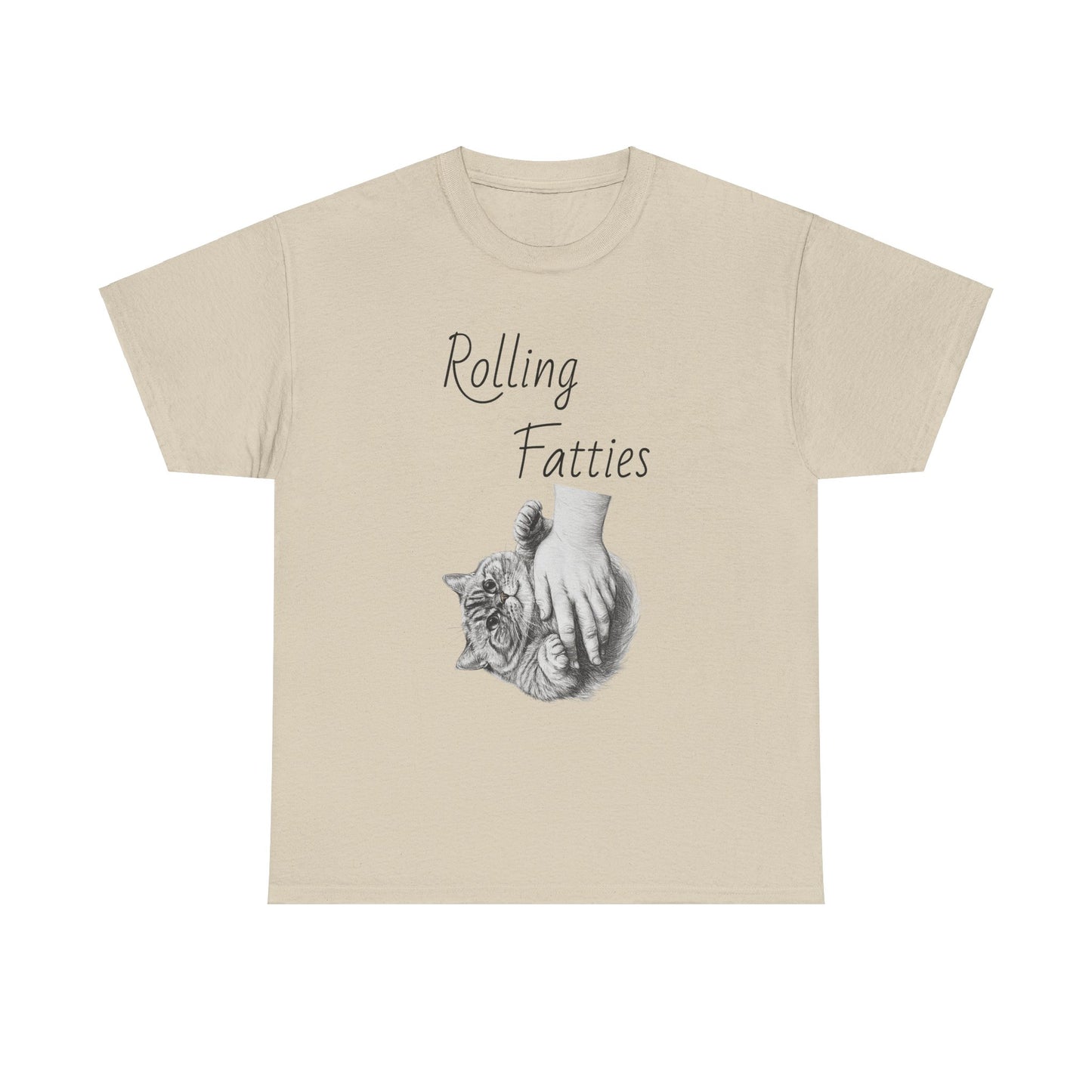 Cat Rolling Fatties T-shirt