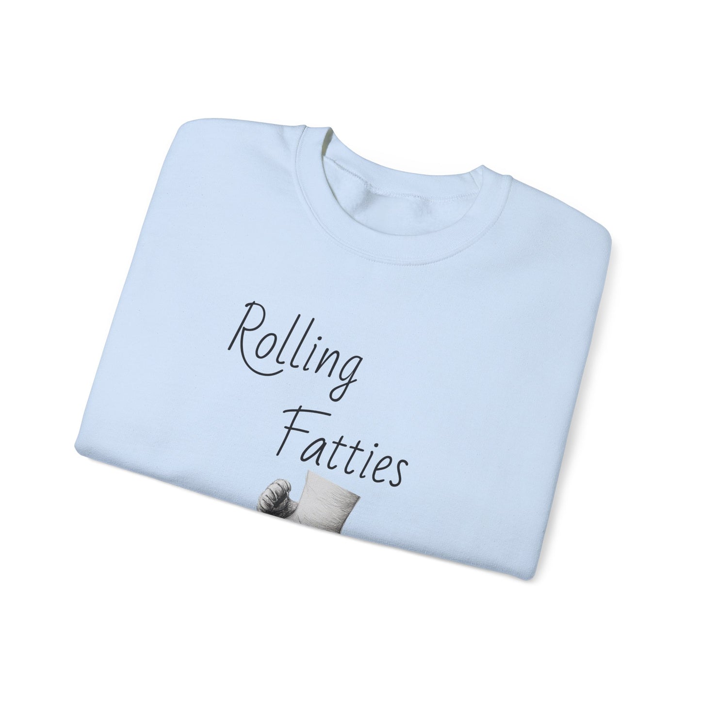 Cat Sweatshirt - Rolling Fatties Design