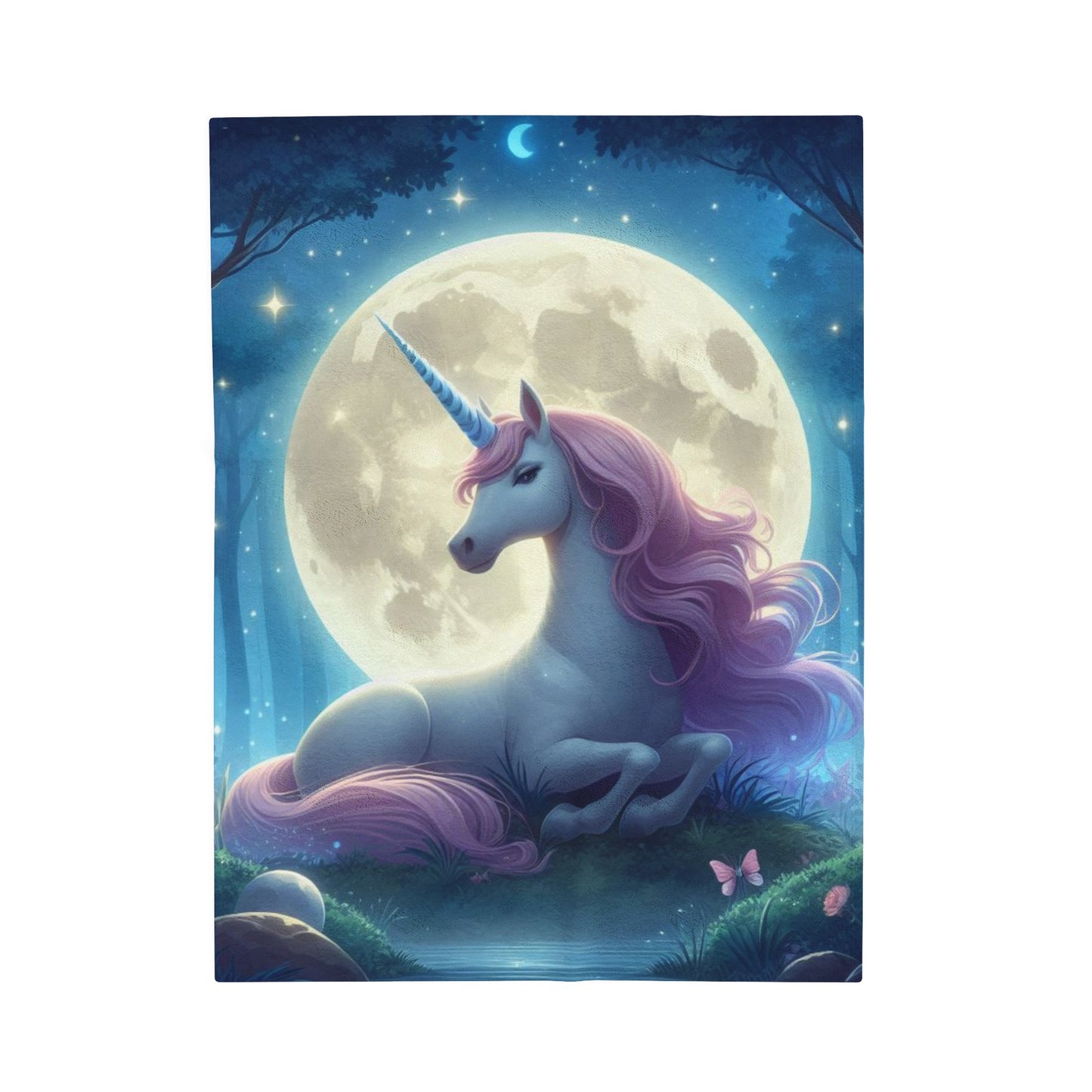 Unicorn Plush Blanket
