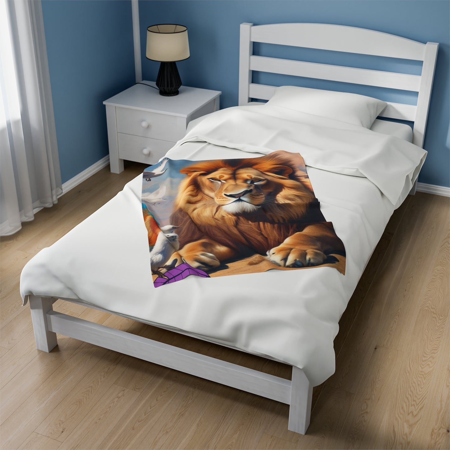 Lion Plush Blanket