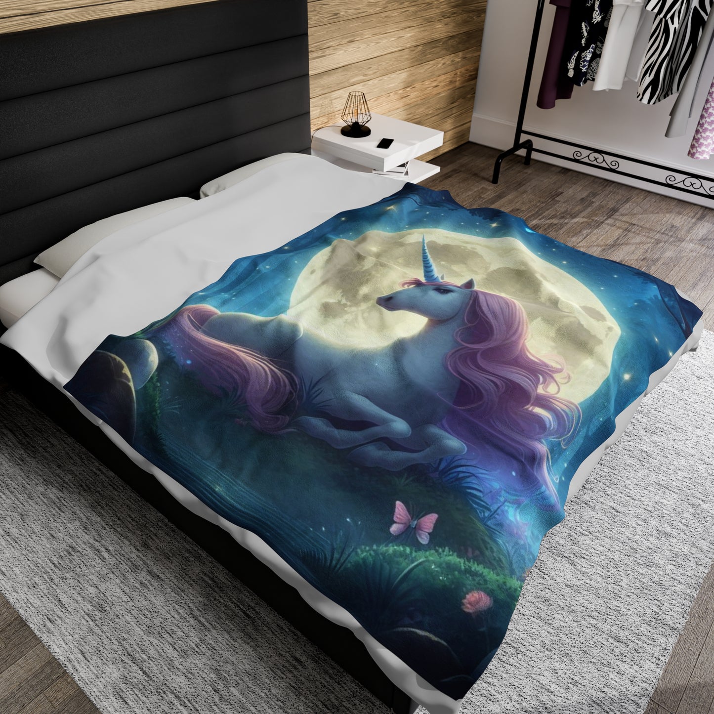 Unicorn Plush Blanket