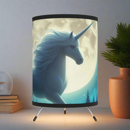 Lamp Shade, Unicorn in Full Moon