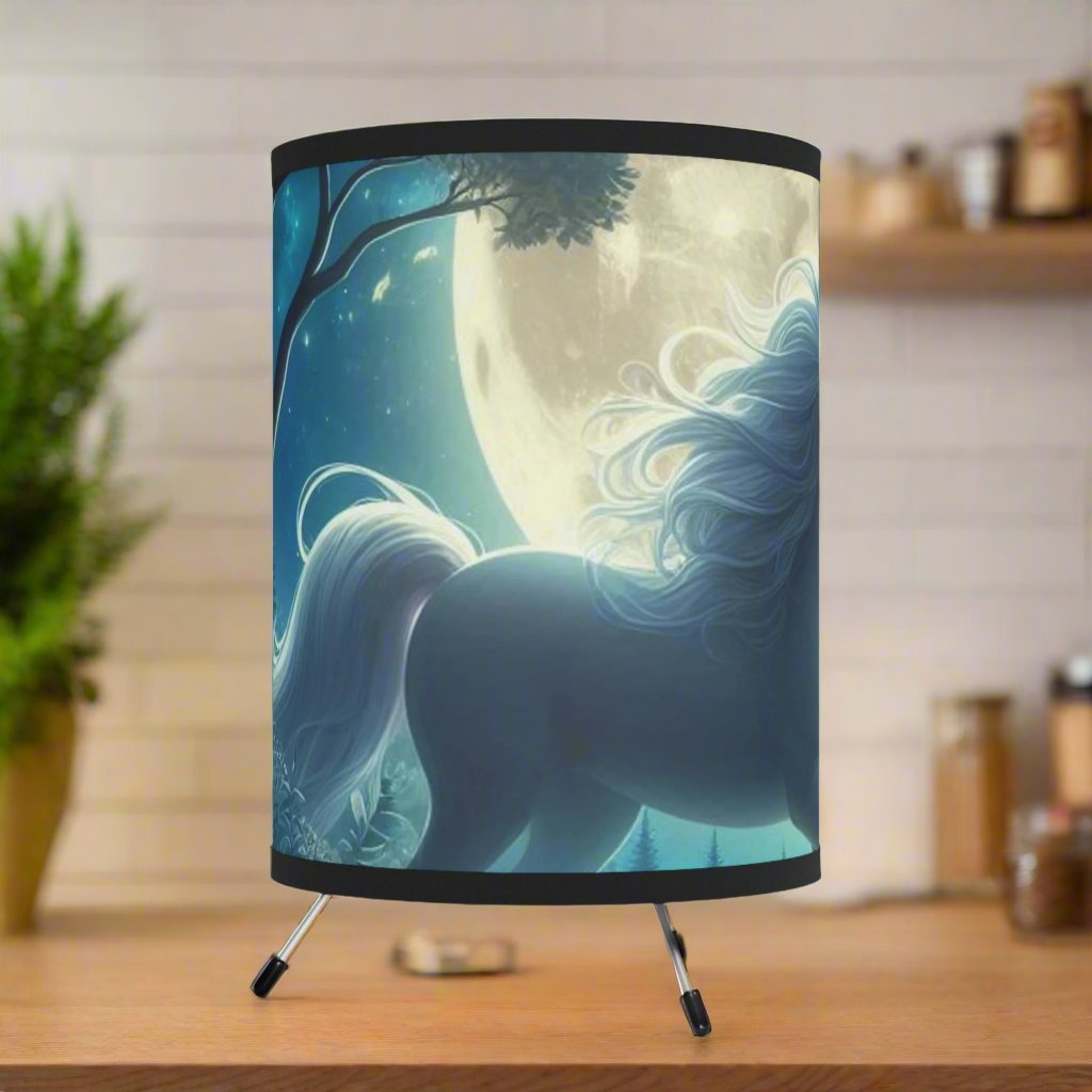 Lamp Shade, Unicorn in Full Moon