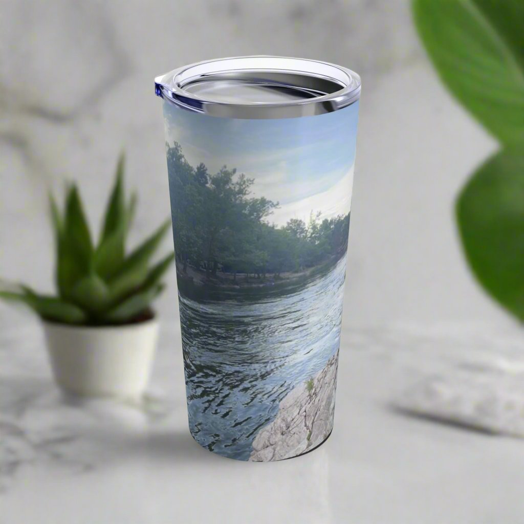 Tumbler 20oz Nolichucky River Scene Drinkware