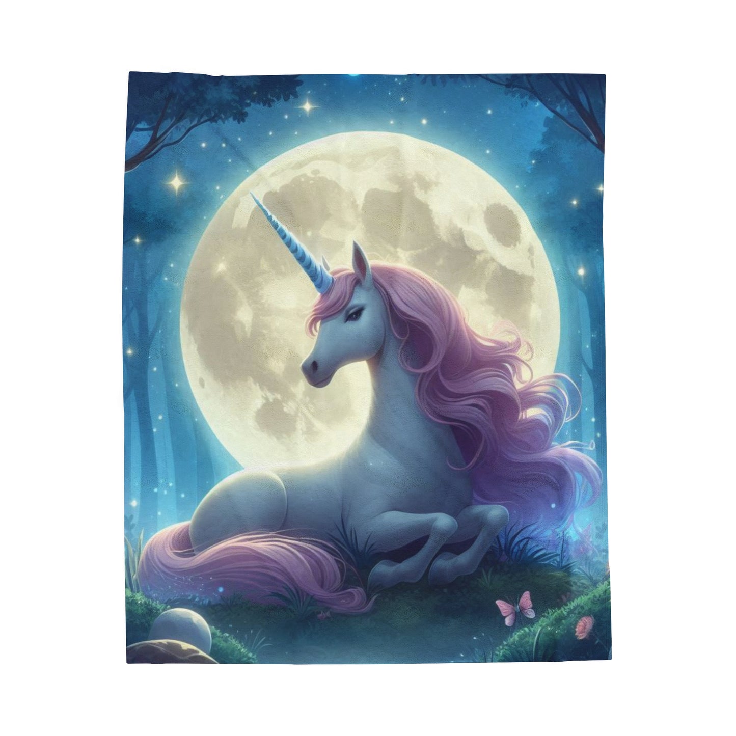 Unicorn Plush Blanket