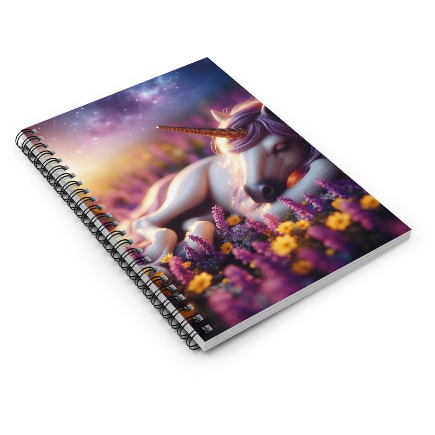 Unicorn Spiral Notebook - Ruled Line