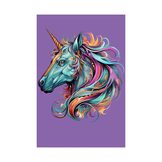 Unicorn Poster - Matte Vertical